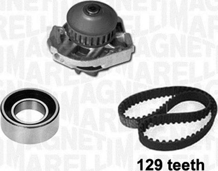 Magneti Marelli 341404820001 - Водяной насос + комплект зубчатого ремня ГРМ unicars.by