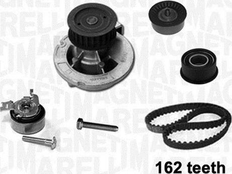 Magneti Marelli 341405720002 - Водяной насос + комплект зубчатого ремня ГРМ unicars.by