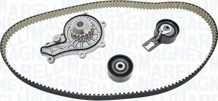 Magneti Marelli 341406560001 - Водяной насос + комплект зубчатого ремня ГРМ unicars.by