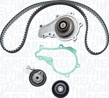 Magneti Marelli 341406650001 - Водяной насос + комплект зубчатого ремня ГРМ unicars.by