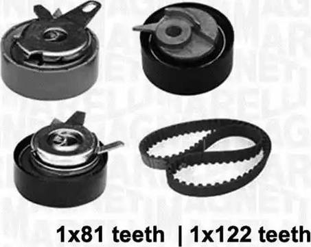 Magneti Marelli 341304970000 - Комплект зубчатого ремня ГРМ unicars.by