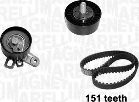 Magneti Marelli 341304090000 - Комплект зубчатого ремня ГРМ unicars.by