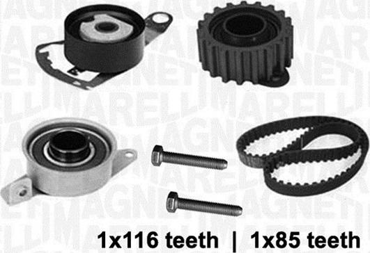 Magneti Marelli 341304180000 - Комплект зубчатого ремня ГРМ unicars.by