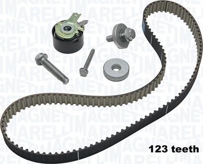 Magneti Marelli 341304170000 - Комплект зубчатого ремня ГРМ unicars.by