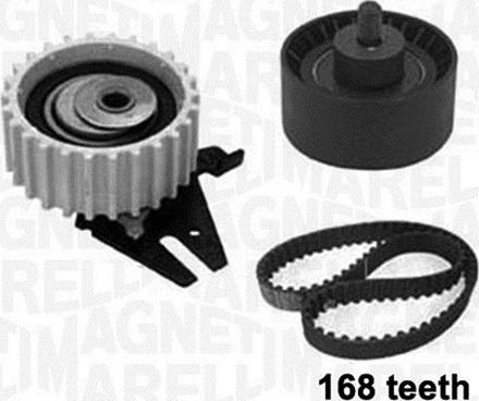 Magneti Marelli 341304850000 - Комплект зубчатого ремня ГРМ unicars.by