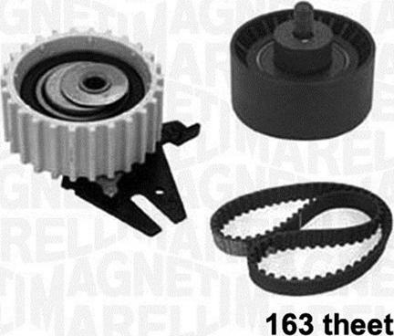 Magneti Marelli 341304830000 - Комплект зубчатого ремня ГРМ unicars.by