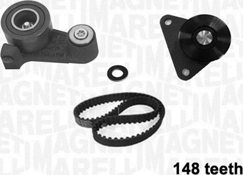 Magneti Marelli 341304370000 - Комплект зубчатого ремня ГРМ unicars.by