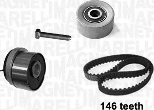 Magneti Marelli 341306350000 - Комплект зубчатого ремня ГРМ unicars.by