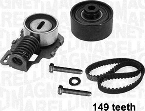 Magneti Marelli 341301980000 - Комплект зубчатого ремня ГРМ unicars.by