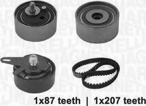 Magneti Marelli 341301440000 - Комплект зубчатого ремня ГРМ unicars.by