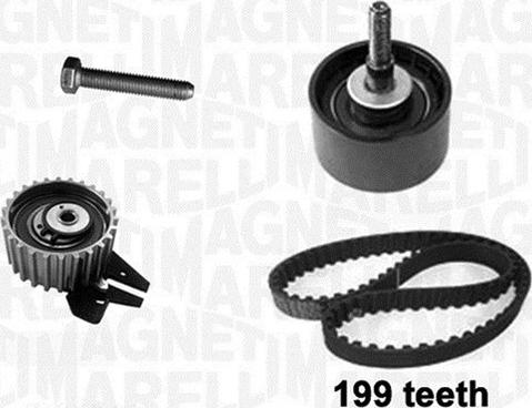 Magneti Marelli 341301040000 - Комплект зубчатого ремня ГРМ unicars.by