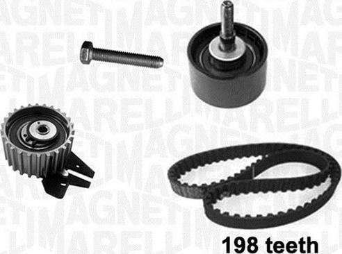 Magneti Marelli 341301070000 - Комплект зубчатого ремня ГРМ unicars.by