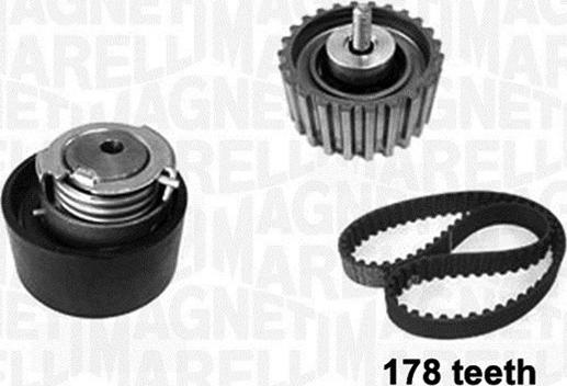 Magneti Marelli 341301130000 - Комплект зубчатого ремня ГРМ unicars.by