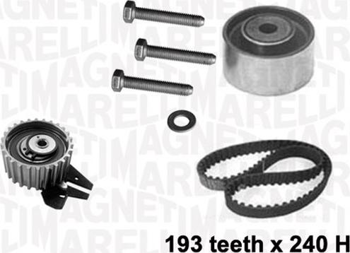 Magneti Marelli 341301840000 - Комплект зубчатого ремня ГРМ unicars.by