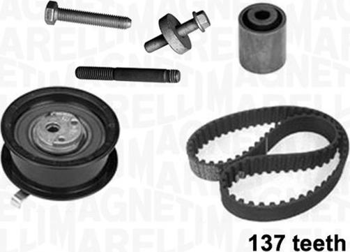 Magneti Marelli 341301360000 - Комплект зубчатого ремня ГРМ unicars.by