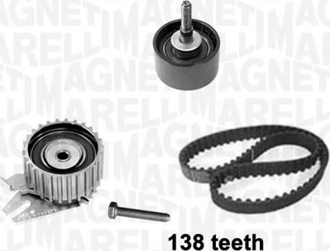 Magneti Marelli 341303980000 - Комплект зубчатого ремня ГРМ unicars.by