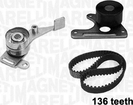 Magneti Marelli 341302010000 - Комплект зубчатого ремня ГРМ unicars.by