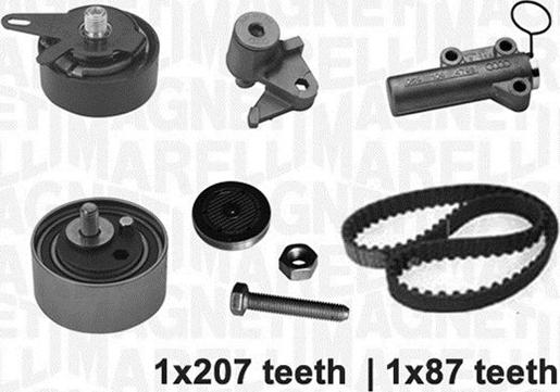 Magneti Marelli 341302390000 - Комплект зубчатого ремня ГРМ unicars.by