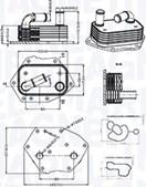 Magneti Marelli 350300002600 - Масляный радиатор, двигательное масло unicars.by