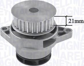 Magneti Marelli 352316171189 - Водяной насос unicars.by