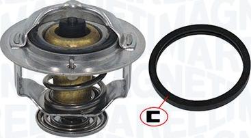 Magneti Marelli 352317004590 - Термостат охлаждающей жидкости / корпус unicars.by