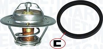 Magneti Marelli 352317000410 - Термостат охлаждающей жидкости / корпус unicars.by