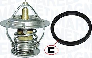 Magneti Marelli 352317000520 - Термостат охлаждающей жидкости / корпус unicars.by