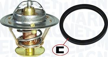 Magneti Marelli 352317000390 - Термостат охлаждающей жидкости / корпус unicars.by