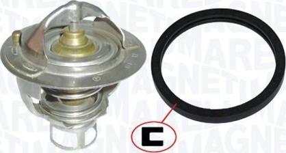 Magneti Marelli 352317002380 - Термостат охлаждающей жидкости / корпус unicars.by