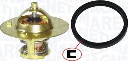 Magneti Marelli 352317100400 - Термостат охлаждающей жидкости / корпус unicars.by