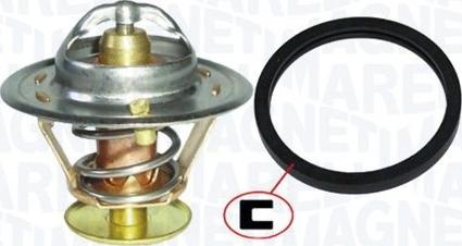 Magneti Marelli 352317100390 - Термостат охлаждающей жидкости / корпус unicars.by