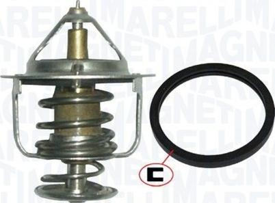 Magneti Marelli 352317100280 - Термостат охлаждающей жидкости / корпус unicars.by