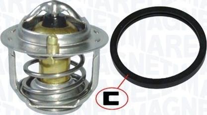 Magneti Marelli 352317100790 - Термостат охлаждающей жидкости / корпус unicars.by