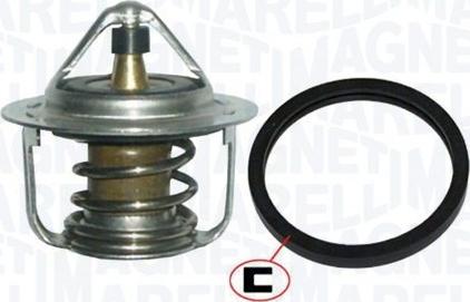 Magneti Marelli 352317100770 - Термостат охлаждающей жидкости / корпус unicars.by