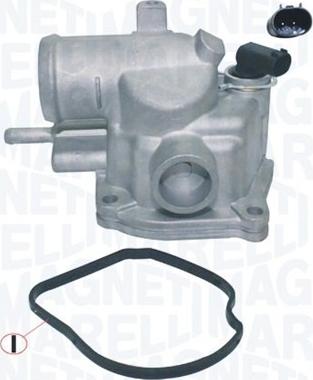 Magneti Marelli 352317101800 - Термостат охлаждающей жидкости / корпус unicars.by