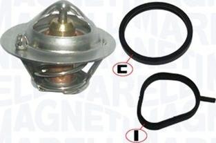 Magneti Marelli 352317101870 - Термостат охлаждающей жидкости / корпус unicars.by