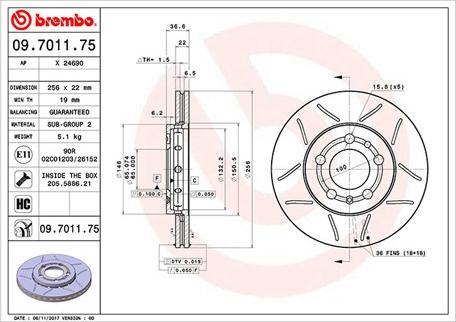 Magneti Marelli 360406049405 - Тормозной диск unicars.by