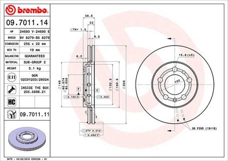 Magneti Marelli 360406049400 - Тормозной диск unicars.by