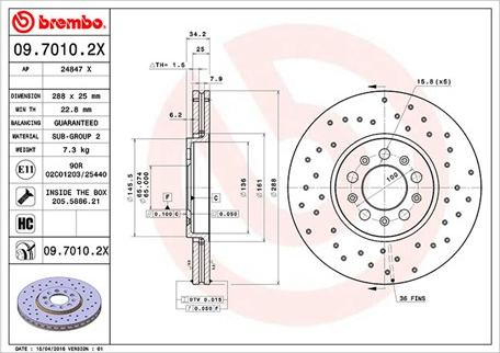 Magneti Marelli 360406049302 - Тормозной диск unicars.by