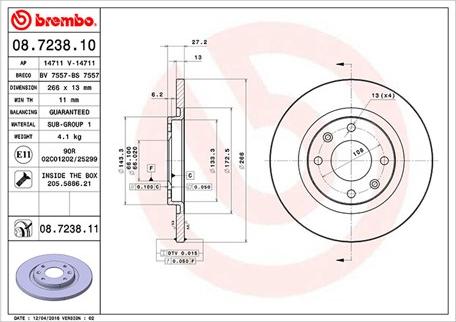 Magneti Marelli 360406040900 - Тормозной диск unicars.by