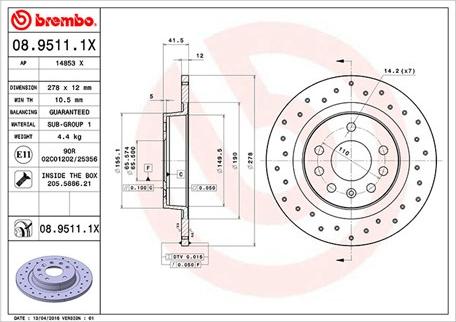 Magneti Marelli 360406040002 - Тормозной диск unicars.by