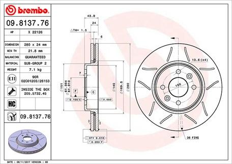 Magneti Marelli 360406043905 - Тормозной диск unicars.by