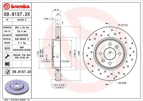 Magneti Marelli 360406043902 - Тормозной диск unicars.by