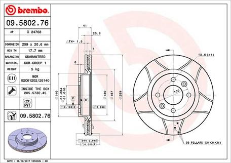 Magneti Marelli 360406043105 - Тормозной диск unicars.by