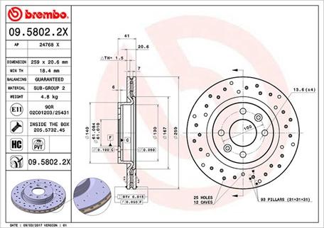 Magneti Marelli 360406043102 - Тормозной диск unicars.by