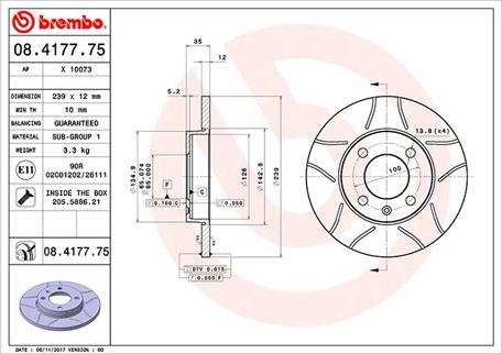 Magneti Marelli 360406047905 - Тормозной диск unicars.by