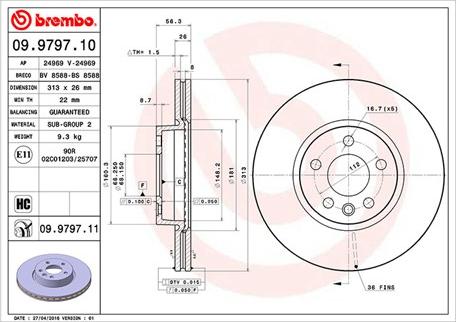 Magneti Marelli 360406050900 - Тормозной диск unicars.by