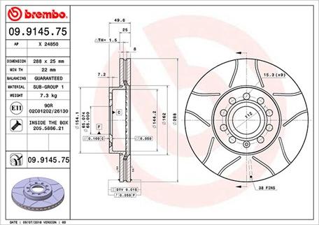 Magneti Marelli 360406050505 - Тормозной диск unicars.by