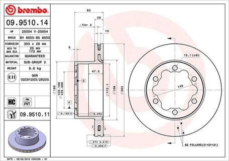 Magneti Marelli 360406057200 - Тормозной диск unicars.by