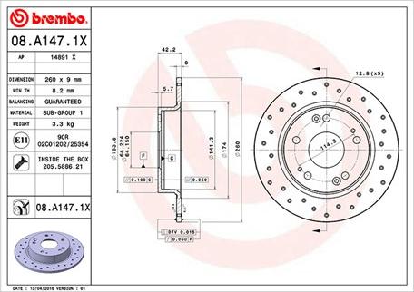 Magneti Marelli 360406065502 - Тормозной диск unicars.by